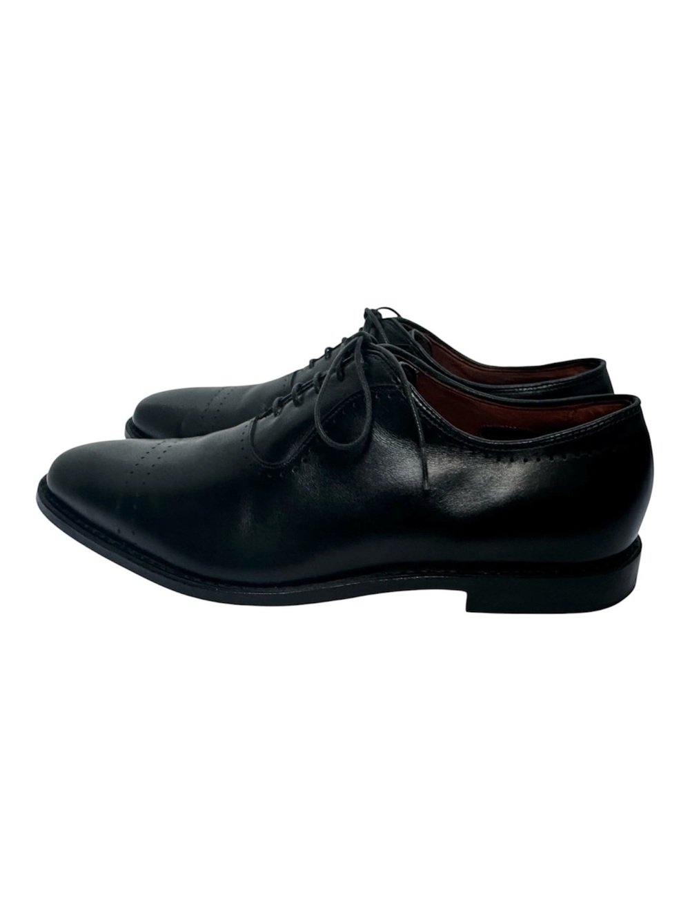 Allen Edmonds Men’s Black Vernon Almond Toe Leather Dress Oxford Shoes- Size 11